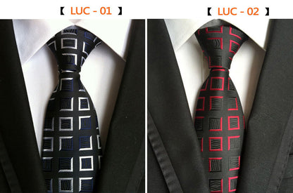 8cm Men's Tie Silk Plaids Floral Luxury Necktie Striped Ties For Men Business Formal Wedding Accessories Tie The Clothing Company Sydney