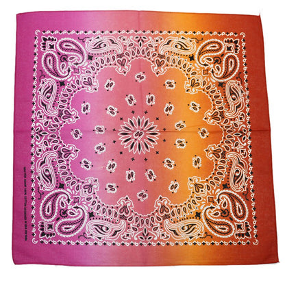 Bandana Head Scarf Unisex Hip Hop cotton  Hair Band Neck Scarf Sports Headwear Wrist Wraps Square Scarves Print Handkerchief The Clothing Company Sydney