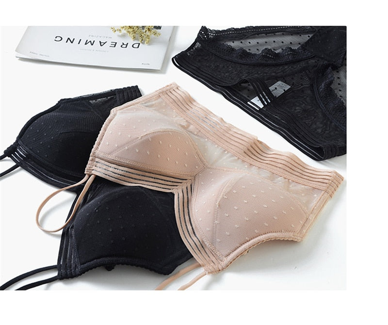 Open Back Bra Corset Wireless U-Shape Big Backless Underwear Push Up Lingerie Bralette The Clothing Company Sydney