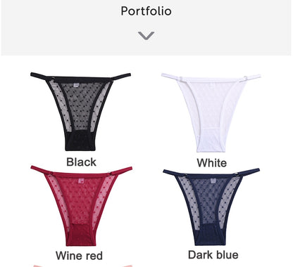 4 Pack Lace Panties Underwear Mesh Transparent Lingerie Soft Intimate Underpants Plus Size Underwear The Clothing Company Sydney
