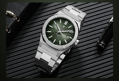 Cadisen Diver Watch Retro Luxury Sapphire MIYOTA 8215 German Design Men's Automatic Mechanical Watches 10Bar Clothing Company Sydney