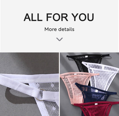 4 Pack Lace Panties Underwear Mesh Transparent Lingerie Soft Intimate Underpants Plus Size Underwear The Clothing Company Sydney