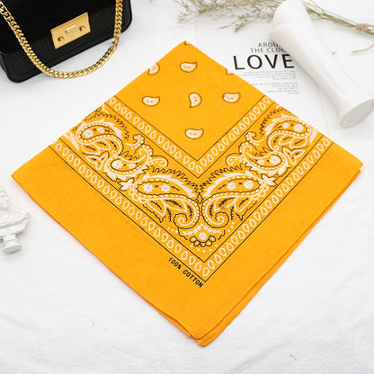 Bandana Head Scarf Unisex Hip Hop cotton  Hair Band Neck Scarf Sports Headwear Wrist Wraps Square Scarves Print Handkerchief The Clothing Company Sydney