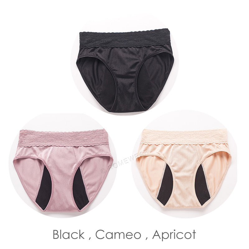 3 pack 4-Layers Menstrual Period Panties For Women Incontinence Underwear Heavy Absorbent Leakproof Lingerie Quality Nylon Cotton Mix Briefs The Clothing Company Sydney