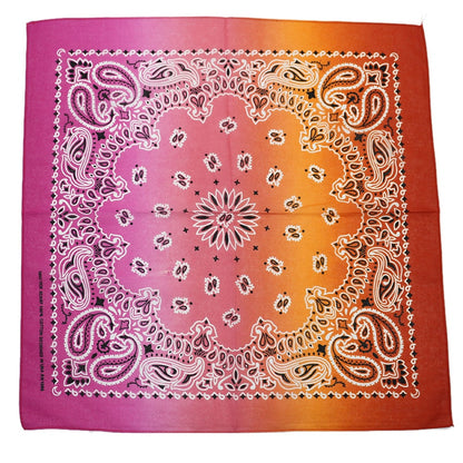 Bandana Head Scarf Unisex Hip Hop cotton  Hair Band Neck Scarf Sports Headwear Wrist Wraps Square Scarves Print Handkerchief The Clothing Company Sydney