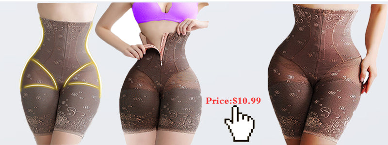 Shaper Panties Lace Shapers Body Shaper with Zipper Double Control Panties Shapewear Lace Waist Trainer The Clothing Company Sydney