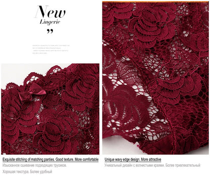 Hollow Bra Ultrathin Underwear Set Plus Size C D Cup Transparent Bra Sets Lace Embroidery Lingerie Gray Brassiere The Clothing Company Sydney