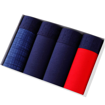 4 Pack Set Men's Boxer Shorts Soft Boxers Panties Underpants Male Cotton Trunks Underwear Boxershorts The Clothing Company Sydney