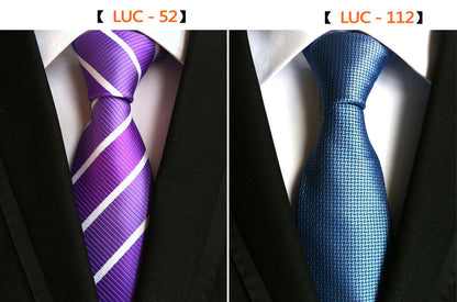 8cm Men's Tie Silk Plaids Floral Luxury Necktie Striped Ties For Men Business Formal Wedding Accessories Tie The Clothing Company Sydney