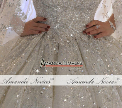 Heavy beading luxury wedding dress wedding gown bridal dress The Clothing Company Sydney