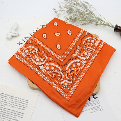 Unisex Bandana Kerchief Hip Hop Black Hair Band Neck Scarf Sports Headwear Wrist Wraps Head Square Scarves Print Handkerchief The Clothing Company Sydney