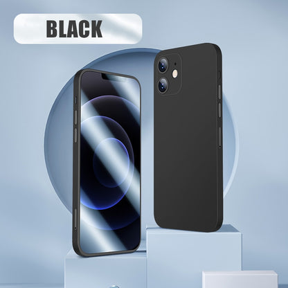 2 Piece Front Tempered Glass + Matte Back Cover For iPhone 12 13 Mini 11 Pro XS Max X XR 360 Full Protection Ultra Thin Shockproof Case The Clothing Company Sydney