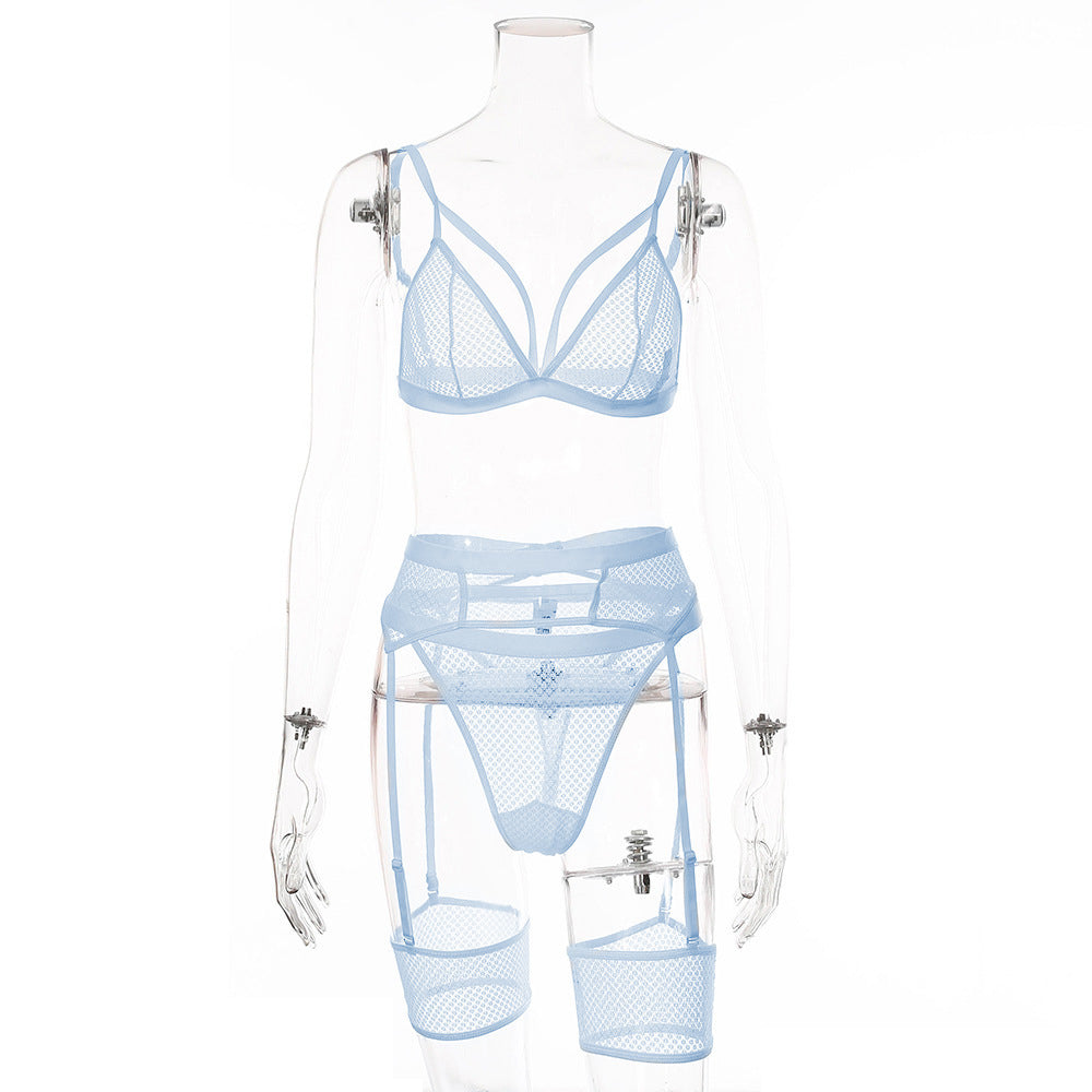 3 Piece Underwear Set Mesh Lace Transparent Bra Lingerie Set The Clothing Company Sydney