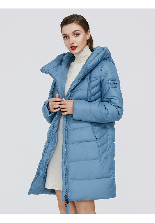 Long Puffer Winter Down Jacket Women's Thick Coat Women Hooded Parka Warm Brand Cotton Blend Jackets The Clothing Company Sydney