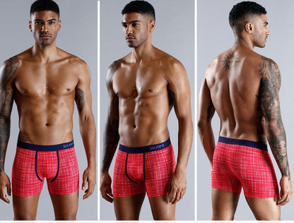 4 Pack Set Men's Boxer Shorts Soft Boxers Panties Underpants Male Cotton Trunks Underwear Boxershorts The Clothing Company Sydney