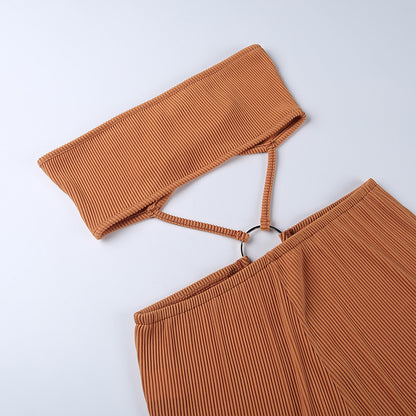 Bandage Cut Out Sexy Backless Elegant Strapless Jumpsuits Women Club Party Rompers Sleeveless One Piece Overalls The Clothing Company Sydney