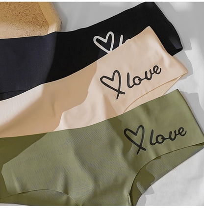 Women's Seamless Panties Underwear Comfort Heart Intimates Low-Rise G String Briefs 7 Colours Lingerie The Clothing Company Sydney