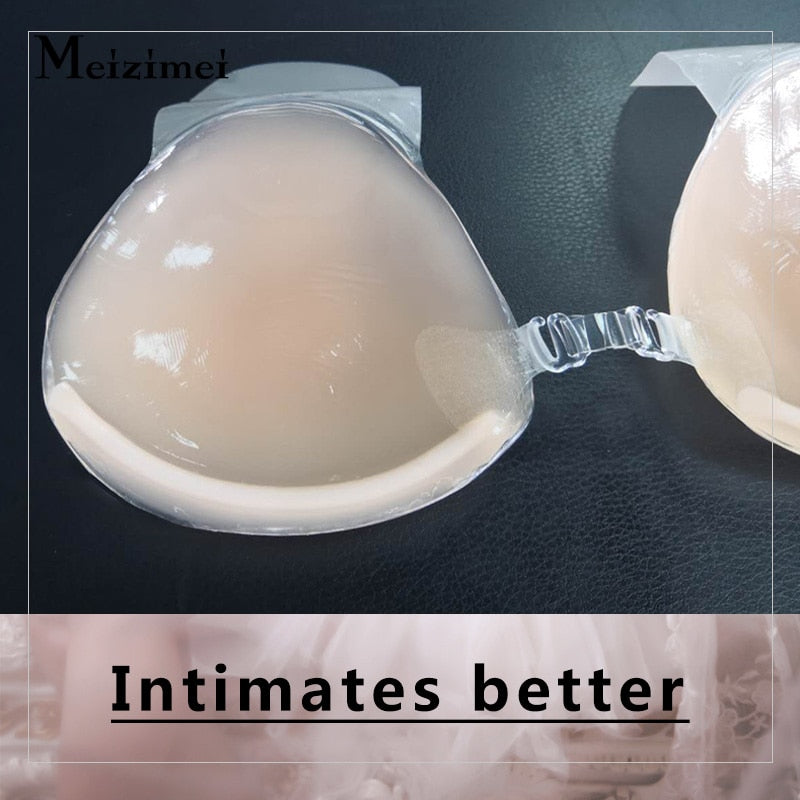 Invisible Silicone Bras for Women Adhesive Strapless Push up Backless Sticky underwear Lingerie Bralette The Clothing Company Sydney