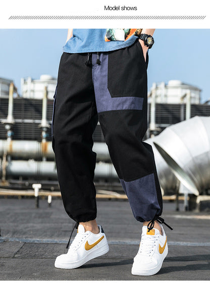Men's Cargo Pants Male Patchwork Casual Pants The Clothing Company Sydney