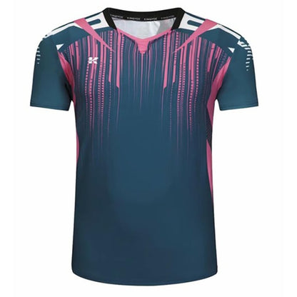 Women's Men's Sports Badminton wear shirts Table tennis game Shirts clothes Exercise Tennis Volleyball Handball Shirts The Clothing Company Sydney