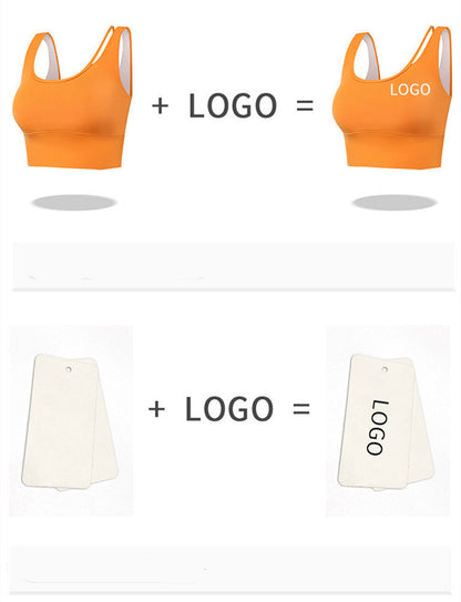 Shockproof Gym Sports Plus Size High-intensity Workout Running Seamless Velcro Shoulder Strap Hem Fitness Bra Top The Clothing Company Sydney