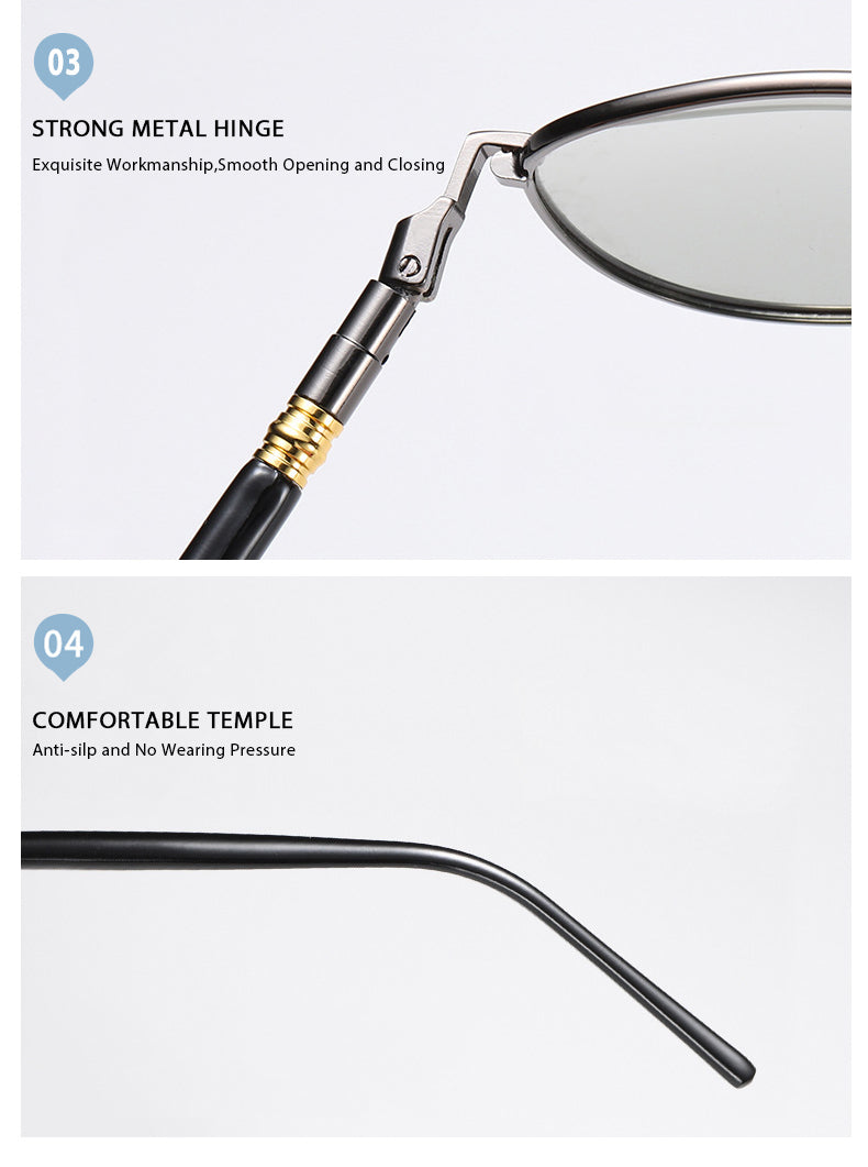 Fashion Photochromic Sunglasses Men Women Chameleon Polarized Pilot Sun Glasses Anti-glare Driving Eyeglasses UV400 The Clothing Company Sydney