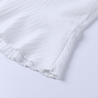 Summer Lace Suits Fashion Solid Tracksuit V-neck Costume Two Pieces (Tops+Shorts) Outwear Sets The Clothing Company Sydney