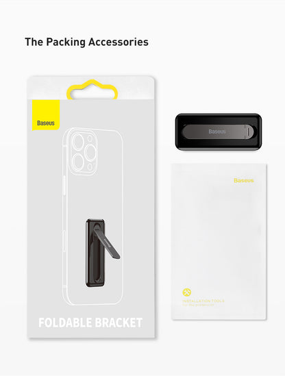 Baseus Foldable Mobile Phone Holder Stand For iPhone 13 12 Desktop Tablet Holder for Xiaomi Samsung Huawei Desktop Stand Holder The Clothing Company Sydney