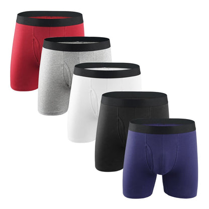 5 Pack  Boxershorts Man Underpants Long Boxers Men Underwear Cotton Shorts Breathable Shorts Boxers Trunks The Clothing Company Sydney