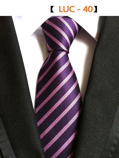 8cm Men's Tie Silk Plaids Floral Luxury Necktie Striped Ties For Men Business Formal Wedding Accessories Tie The Clothing Company Sydney