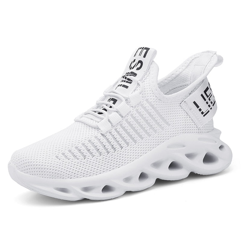 Children's Fashion Sports Shoes Boys Girls Running Outdoor Sneakers Breathable Soft Bottom Kids Lace-up Jogging Shoes The Clothing Company Sydney