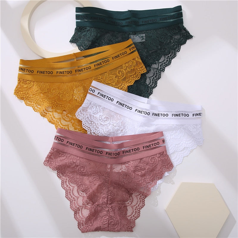 Women's Lingerie Lace Panties Underwear Floral Perspetive Panties Lace Panty Mesh Waist Seamless Briefs The Clothing Company Sydney