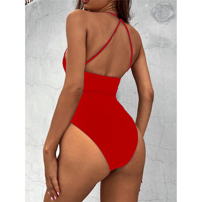 Wrap Around Padded One Piece Swimsuit Swimwear Backless Monokini Bather Bathing Suit The Clothing Company Sydney