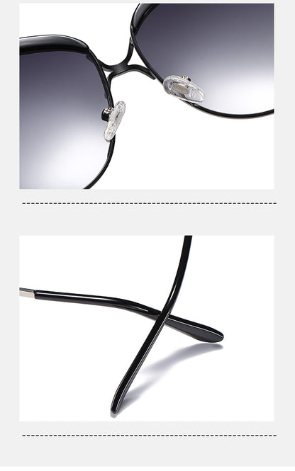 Polarized Ladies Sunglasses Gradient Lens Round Sun Glasses Square Luxury Brand Oculos Eyewear The Clothing Company Sydney