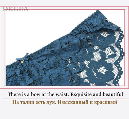 2 Piece Embroidery Underwear Set Lace Blue Brassiere A B C Cup Push Up Bra and Panties Set Brand Lingerie Deep V Bra The Clothing Company Sydney