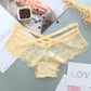 Lace Low-Rise Solid Briefs Underwear Cross Strap Temptation Lingerie Ladies G String Thong Panties The Clothing Company Sydney