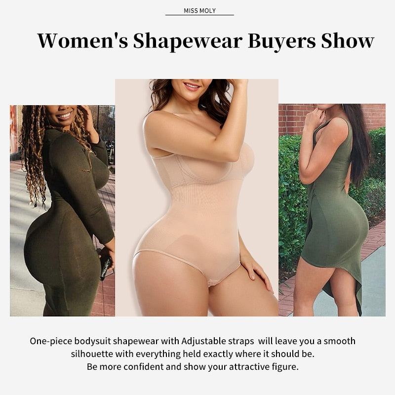 Bodysuit Shapewear Women Full Body Shaper Waist Trainer Stomach Underwear Belt Tummy Control Shaper Trimmer The Clothing Company Sydney