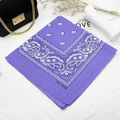 Bandana Head Scarf Unisex Hip Hop cotton  Hair Band Neck Scarf Sports Headwear Wrist Wraps Square Scarves Print Handkerchief The Clothing Company Sydney