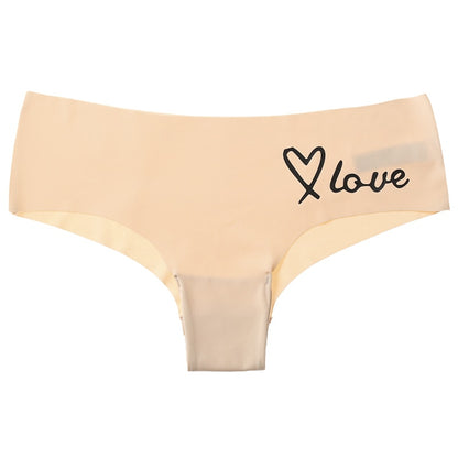 Women's Seamless Panties Underwear Comfort Heart Intimates Low-Rise G String Briefs 7 Colours Lingerie The Clothing Company Sydney