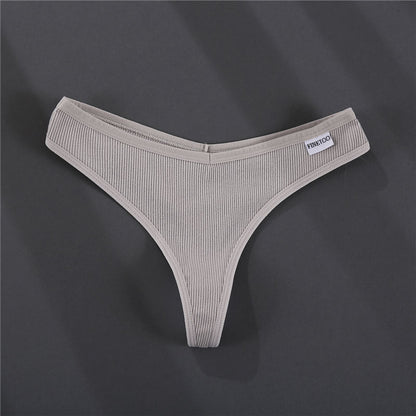 3 Pack G-string Panties Cotton Underwear Underpants Thong Solid Color Pantys Lingerie Briefs The Clothing Company Sydney
