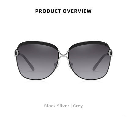 Polarized Ladies Sunglasses Gradient Lens Round Sun Glasses Square Luxury Brand Oculos Eyewear The Clothing Company Sydney