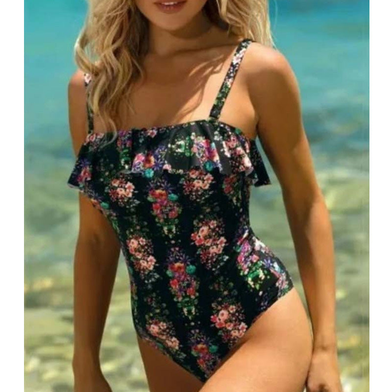 Floral One Piece Large Swimsuits Closed Plus Size Swimwear Push Up Body Bathing Suit For Pool Beach Swimming Suit The Clothing Company Sydney