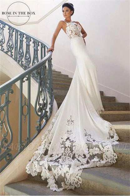 Romantic Bohemian Lace Mermaid Boho Wedding Dresses Backless Spaghetti Straps Wedding Bridal Gowns The Clothing Company Sydney