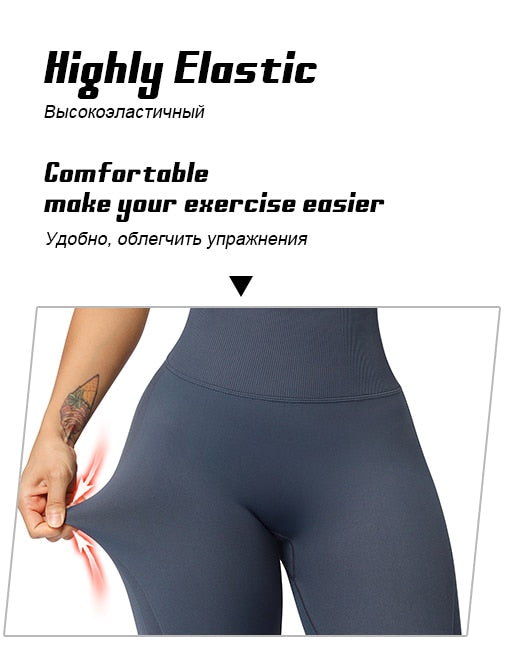 High Elastic Push Up Legging Scrunch Butt Leggings