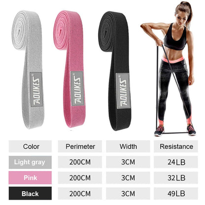 Durable Circle Band Yoga Anti-slip Gym Fitness Rubber Band Exercise Braided Elastic Band Hip Lifting Resistance Band The Clothing Company Sydney