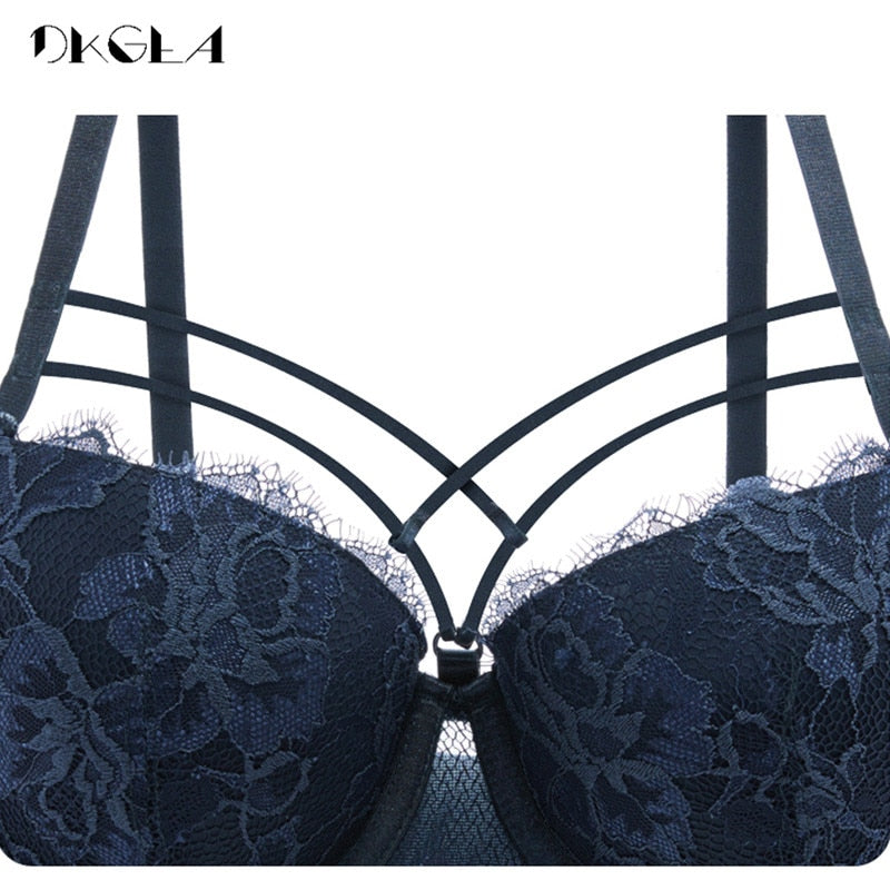 2 Piece Underwear Set Green Bras Cotton Brassiere Lingerie Set Lace Embroidery Push Up Bra Panties Sets Deep V Gather Bra and Brief The Clothing Company Sydney