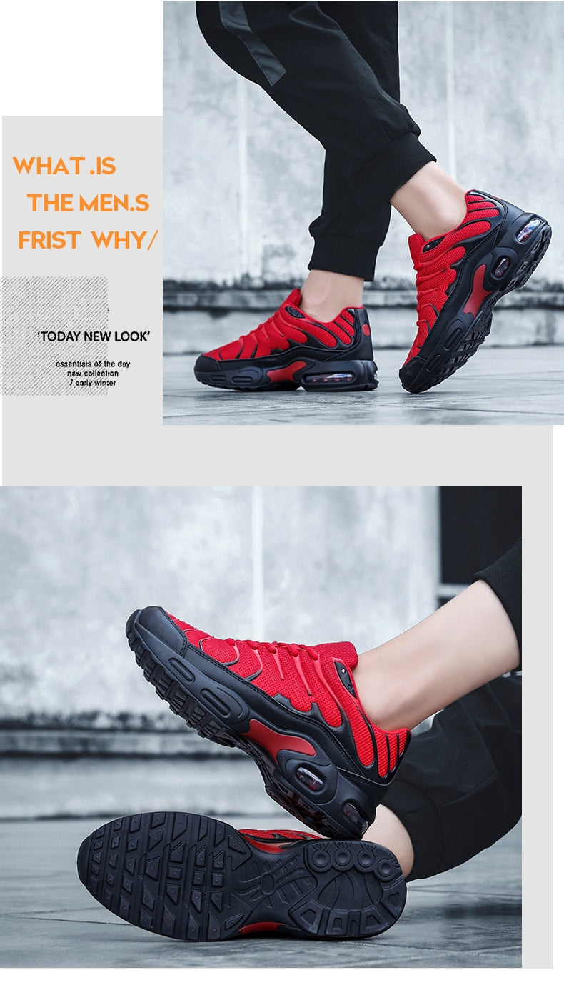 Men's Running Shoes Men Cushion Athletic Training Shoes High-quality Comfortable Breathable Sport Sneakers The Clothing Company Sydney