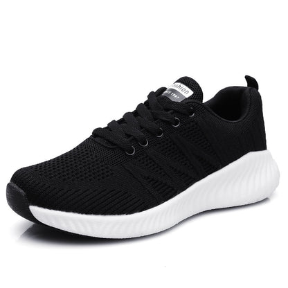 Brand Lace-up Shoes Non-Slip Wear-Resistant Soft Running Shoes Tennis Big Size Breathable Sports Sneakers For Women The Clothing Company Sydney