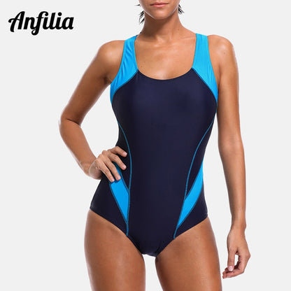 One Piece Pro Sports Swimwear Sports Swimsuit Colorblock Monokini Beach Wear Bathing Suit Bikini The Clothing Company Sydney