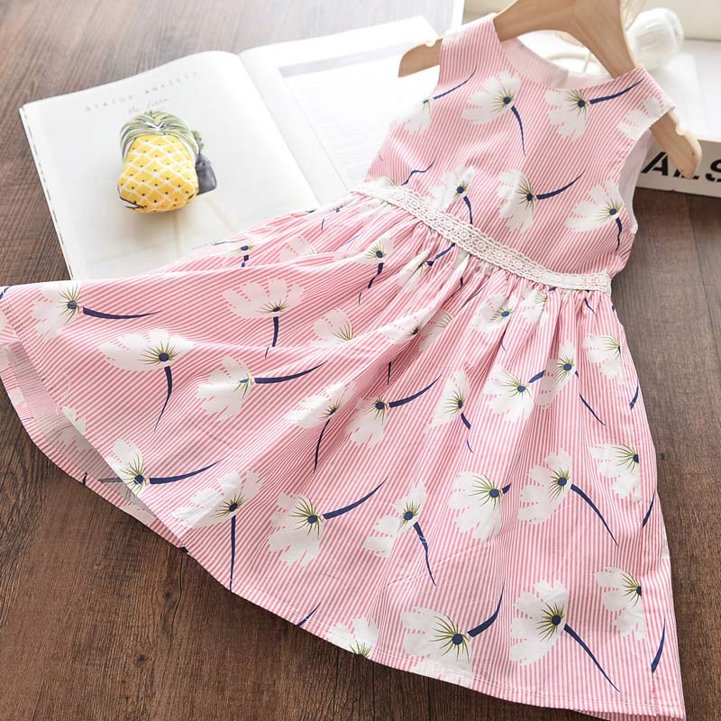 Girls Casual Dresses Fashion Baby Princess Party Vestidos Children Kids Flowers Costumes Floral Dress 3-7Y The Clothing Company Sydney
